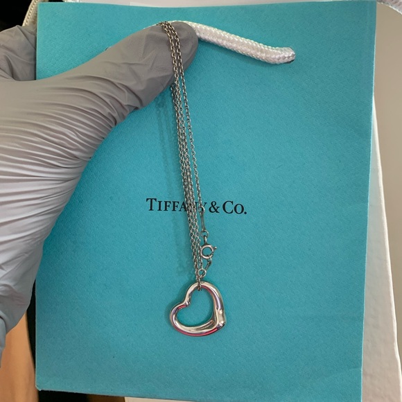 Tiffany & Co. Elsa Peretti Open Heart Necklace💟 - Picture 10 of 16